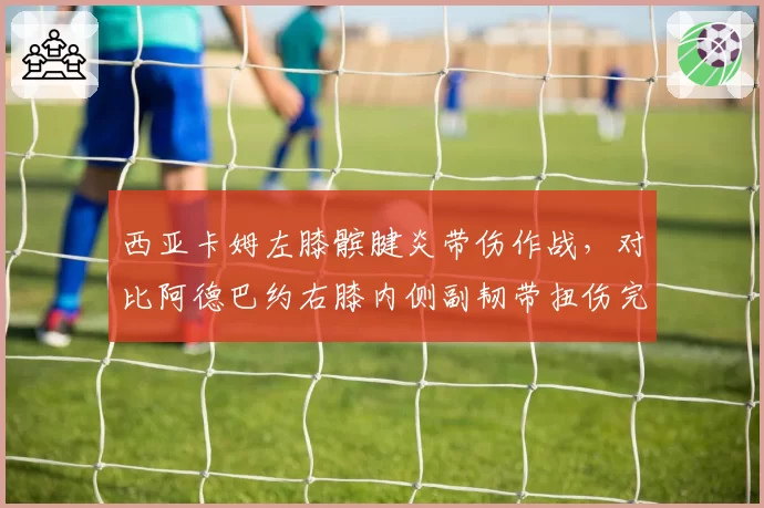 西亚卡姆左膝髌腱炎带伤作战,对比阿德巴约右膝内侧副韧带扭伤完全康复后状态更佳