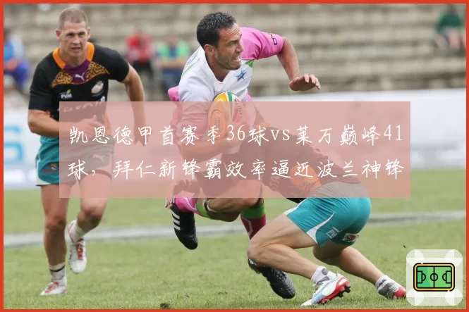 凯恩德甲首赛季36球vs莱万巅峰41球,拜仁新锋霸效率逼近波兰神锋